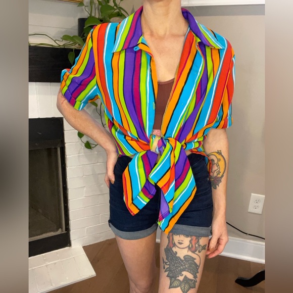 Vintage striped shirt - Picture 2 of 11